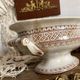 Antique vegetable dish in English ironstone "Princess Alexandra"