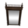 Bevelled mirror in Henri II style 128x88 cm