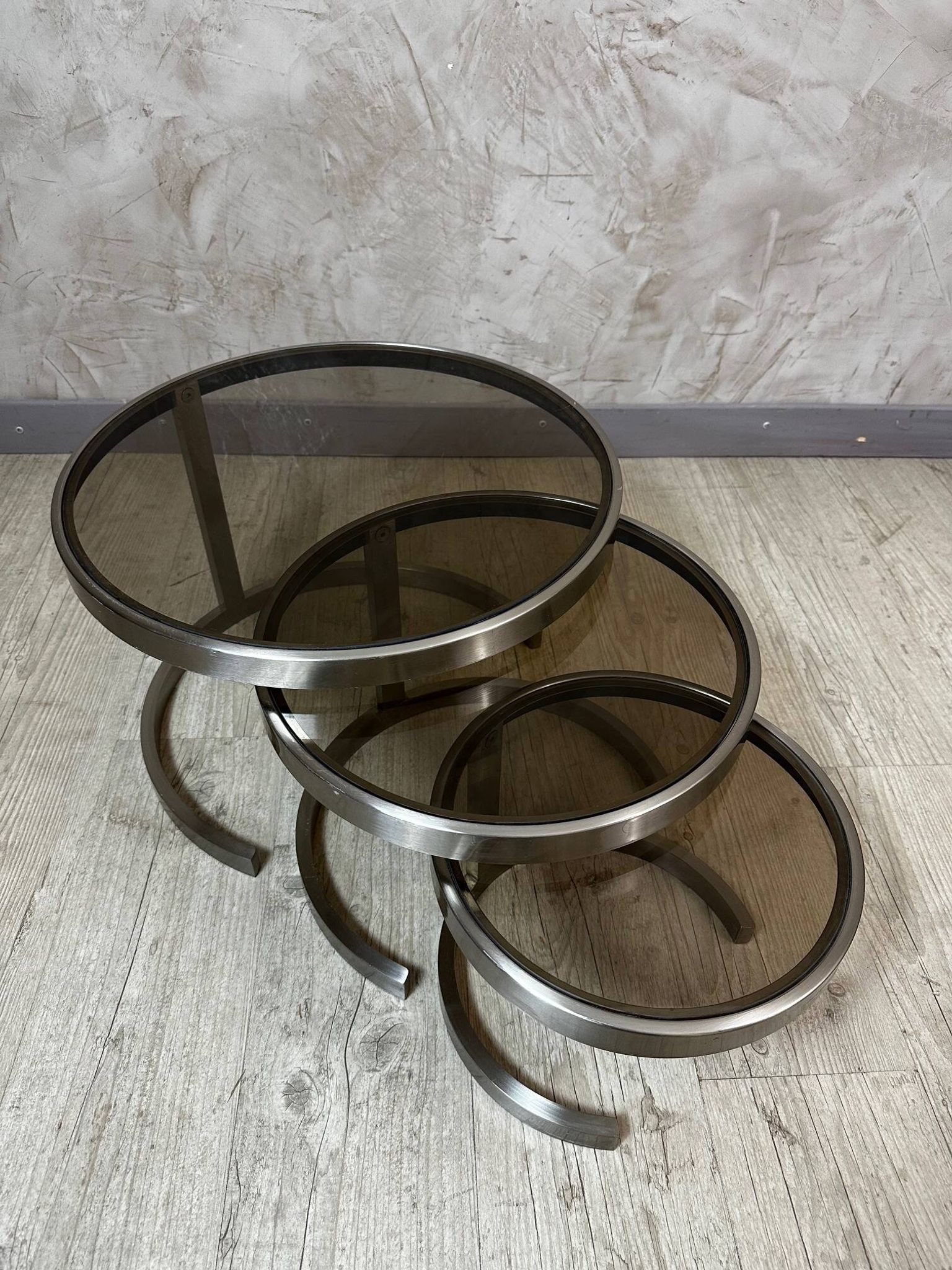 Vintage nesting tables