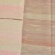 Tapis Kilim vintage noué à la main 7x11, 217x321 cm