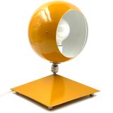 Space Age Eyeball Yellow Table lamp, Italy, 1970s