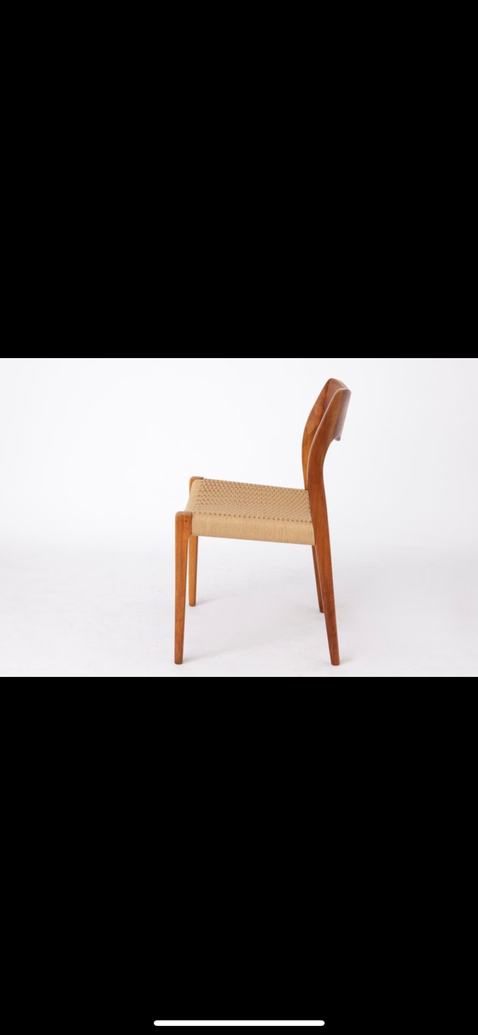 Niels O. Moller chair model 71