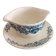 Saucière en terre de fer faïencerie de Longchamp décor Coquille