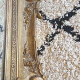 Miroir doré 116 x 97