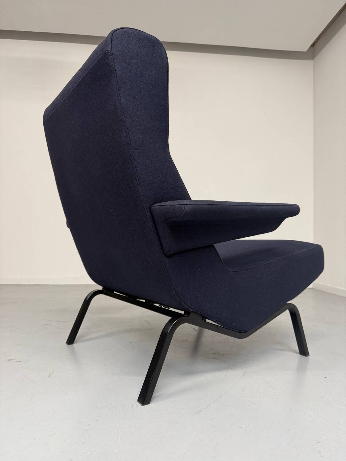 Archi Ligne Roset armchair, Pierre Paulin design, CM 195 HD, vintage blue
