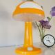 Mushroom lamp, orange cloud Skojig, henrik preutz design for Ikea, 1990