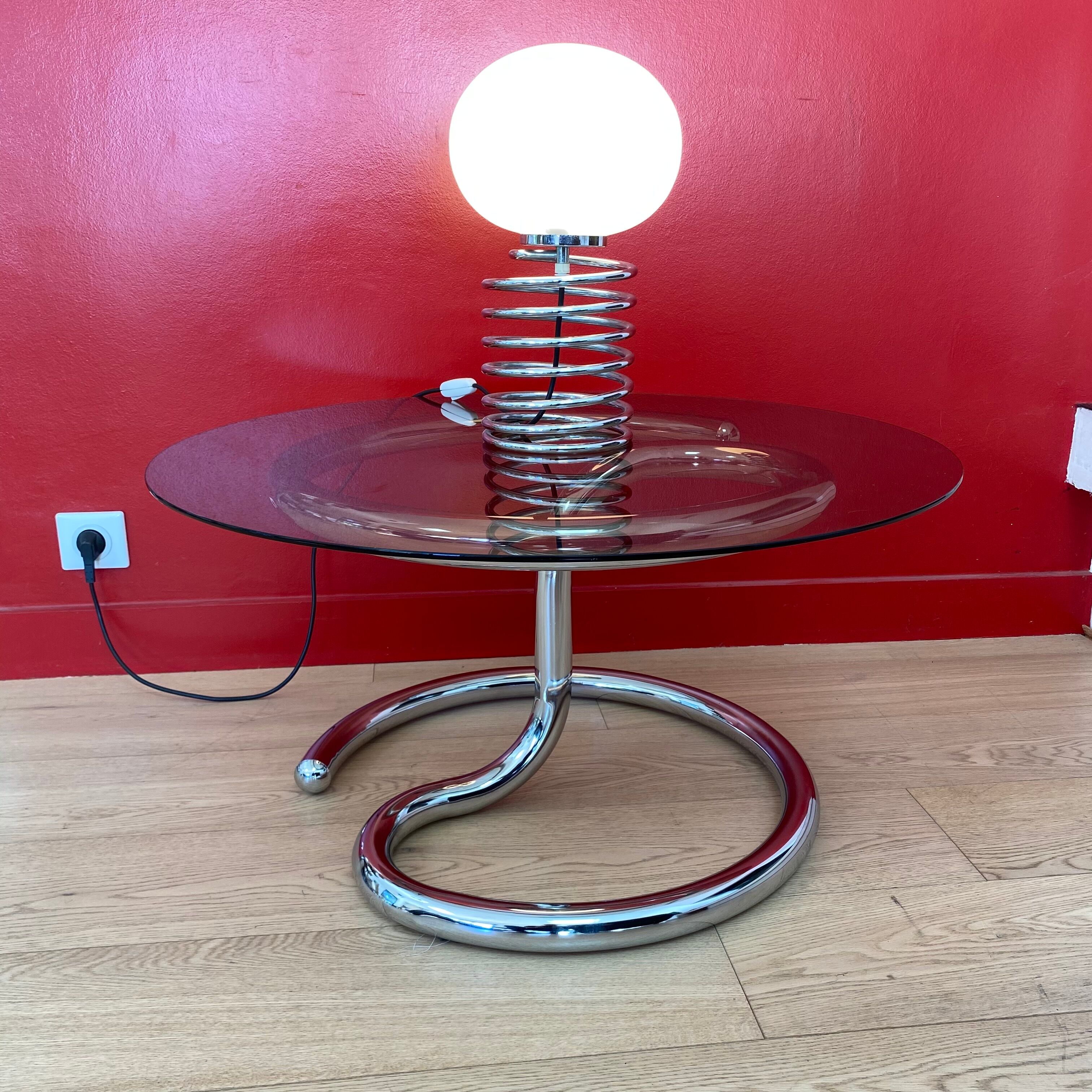 Paul Tuttle's "Anaconda" coffee table for Srtssle. 1971