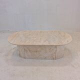 Italian marble coffee table 1980s