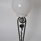 Art Nouveau globe lamp