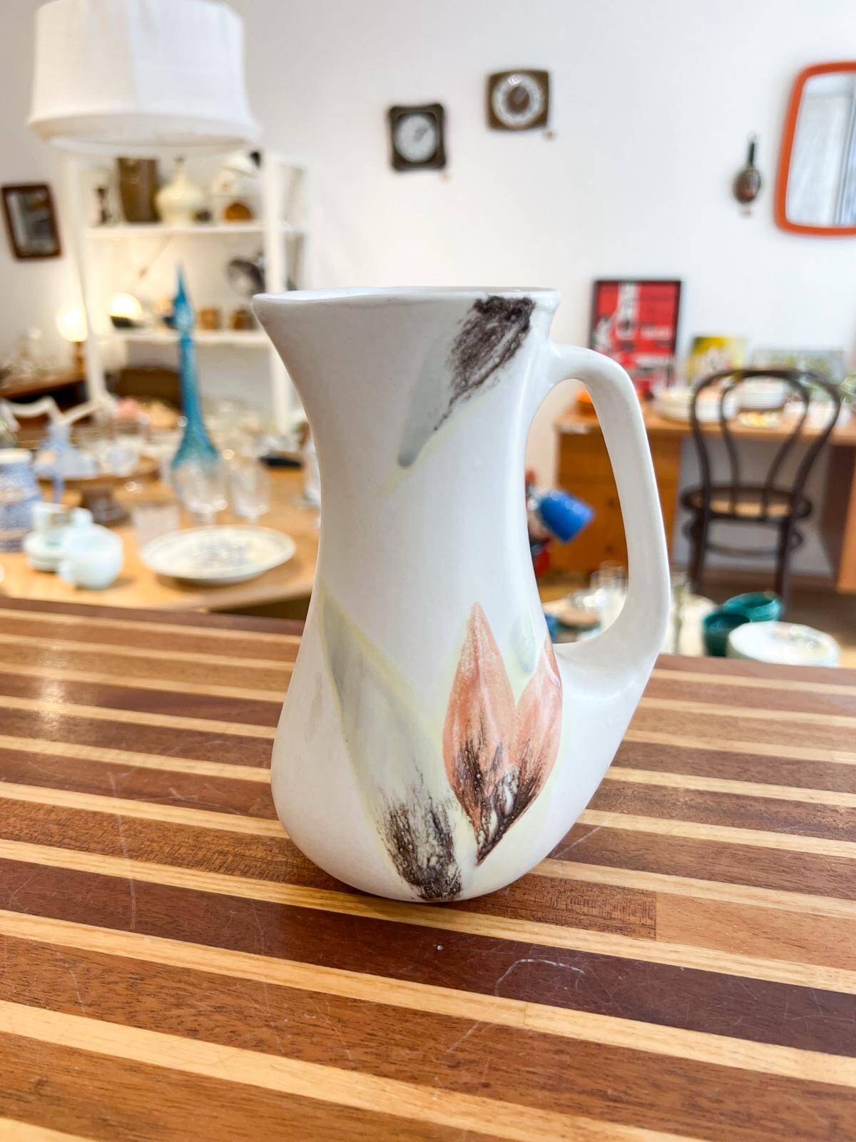 Carafe en céramique émaillée Niderviller