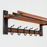 Vintage 1950s Scandinavian coat rack / hat rack