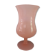Vase opaline rose