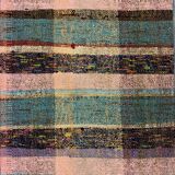 Old Turkish narrow Kilim Runner 330x50 cm, shabby chic, vintage kelim Pink Green