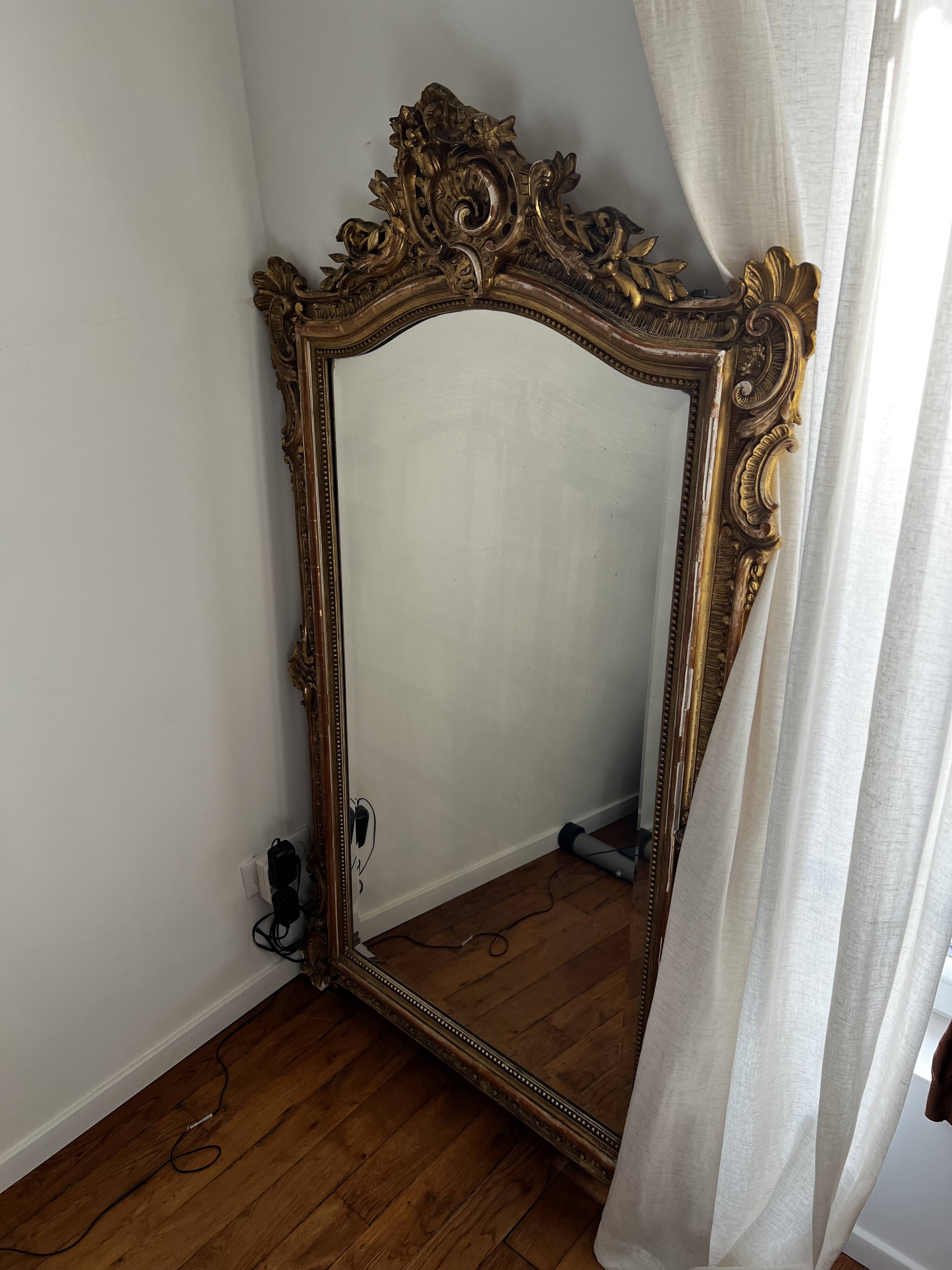 Antique mirror in Louis XIV style