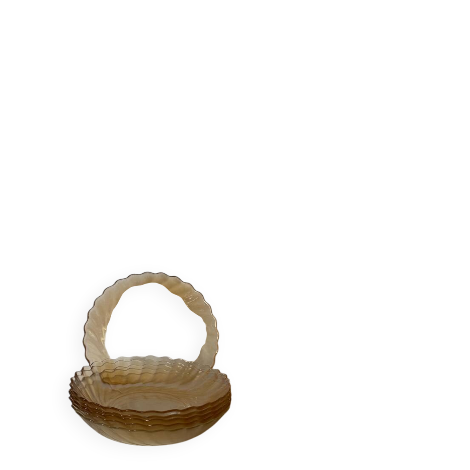 Les assiettes creuses nacrées Arcoroc