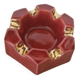 Art Deco earthenware ashtray