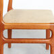 Johannes Andersen teak dining chairs for Uldum
