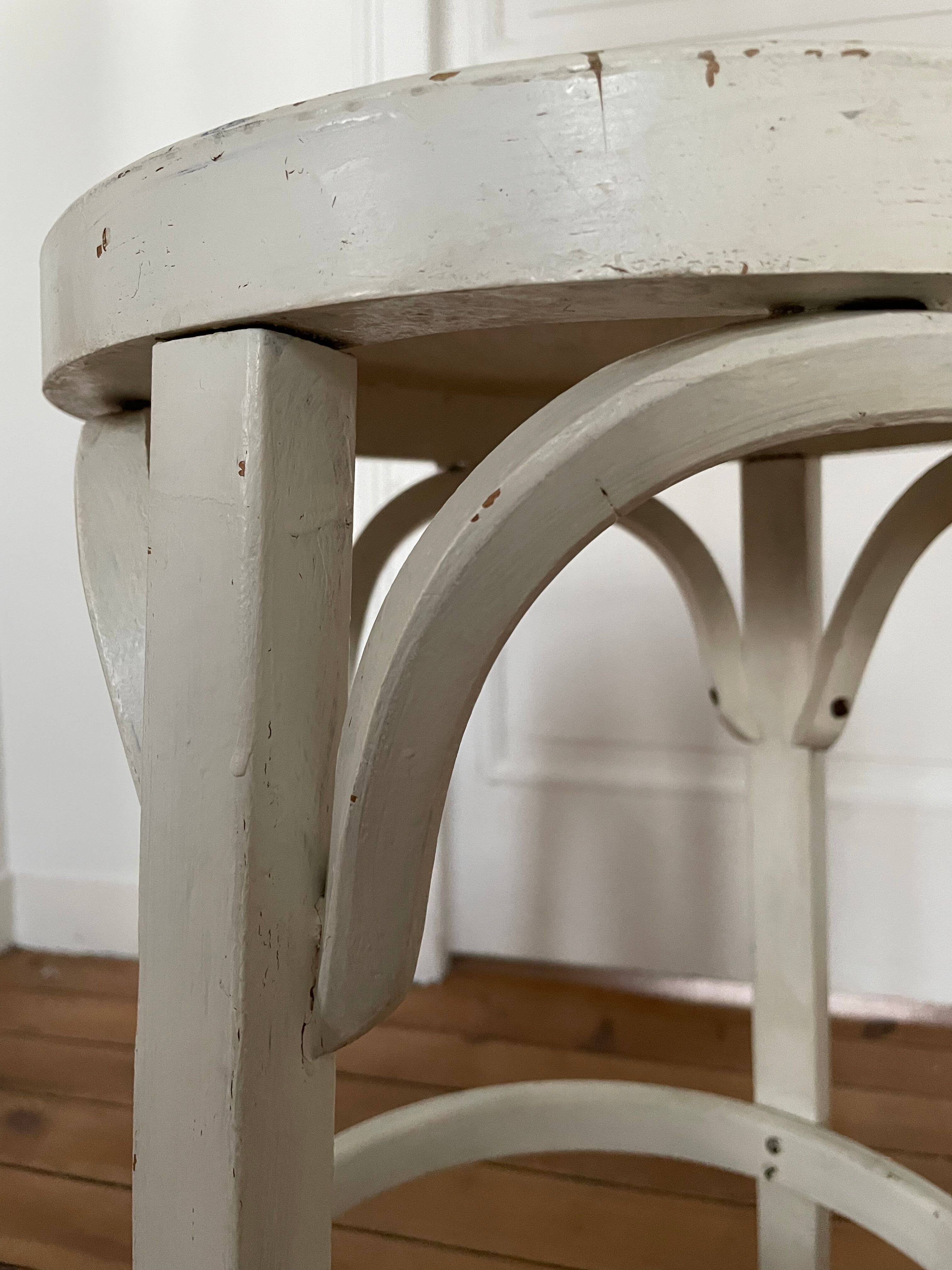 Old bentwood bar stool