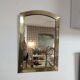 Brass mirror