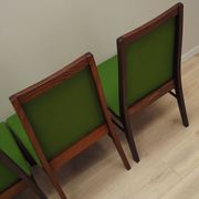 Ensemble de quatre chaises en palissandre, design danois, années 1970, fabricant : Dyrlund