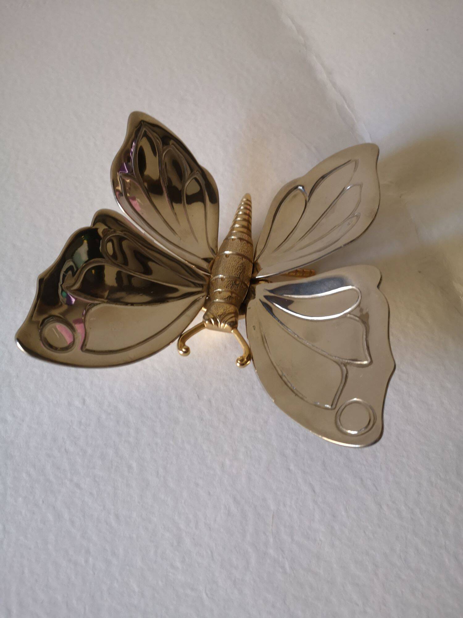 Vintage butterfly ashtray