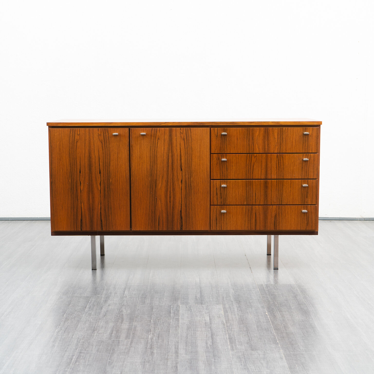 Enfilade 70s, rosewood, restored, 145cm