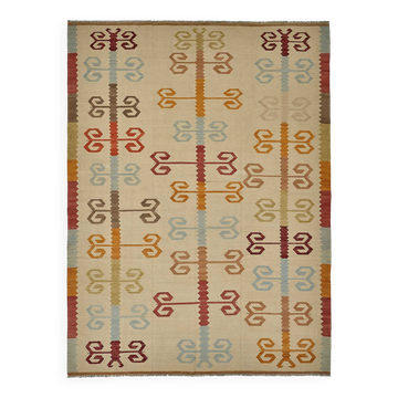 Contemporary Tribal Decorative Kilim 280 cm x 373 cm