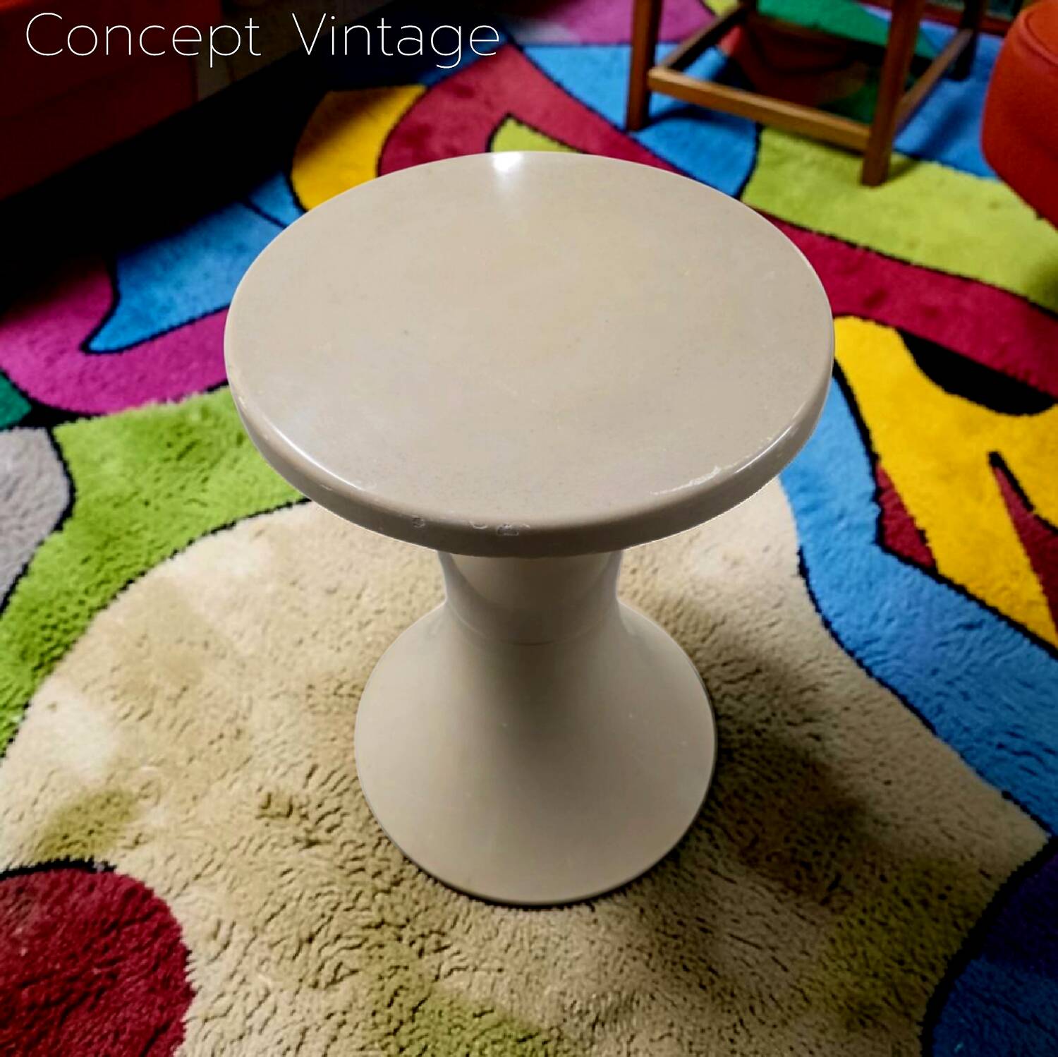 Tam Tam stool by Henry Massonnet for Stamp - 1970s