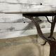 Table bistrot plateau marbre