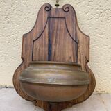 Cache pot copper fleur de lys