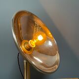 Nickel-plated old heater lamp from Germany, 1920s