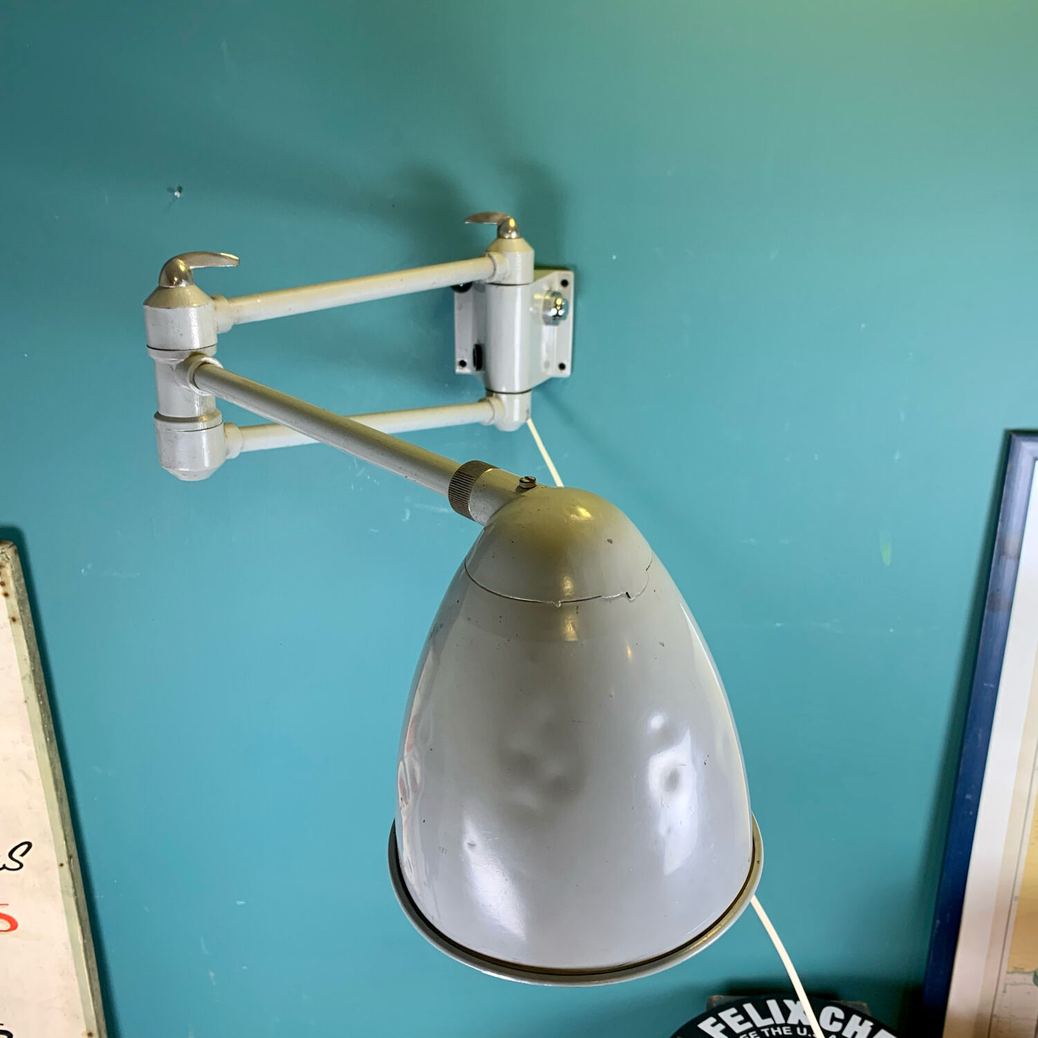 Marine Arm Wall Lamp Japan Industrial Design Vintage Wall Lamp
