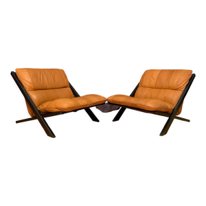 Paire de fauteuils par Ueli Berger,