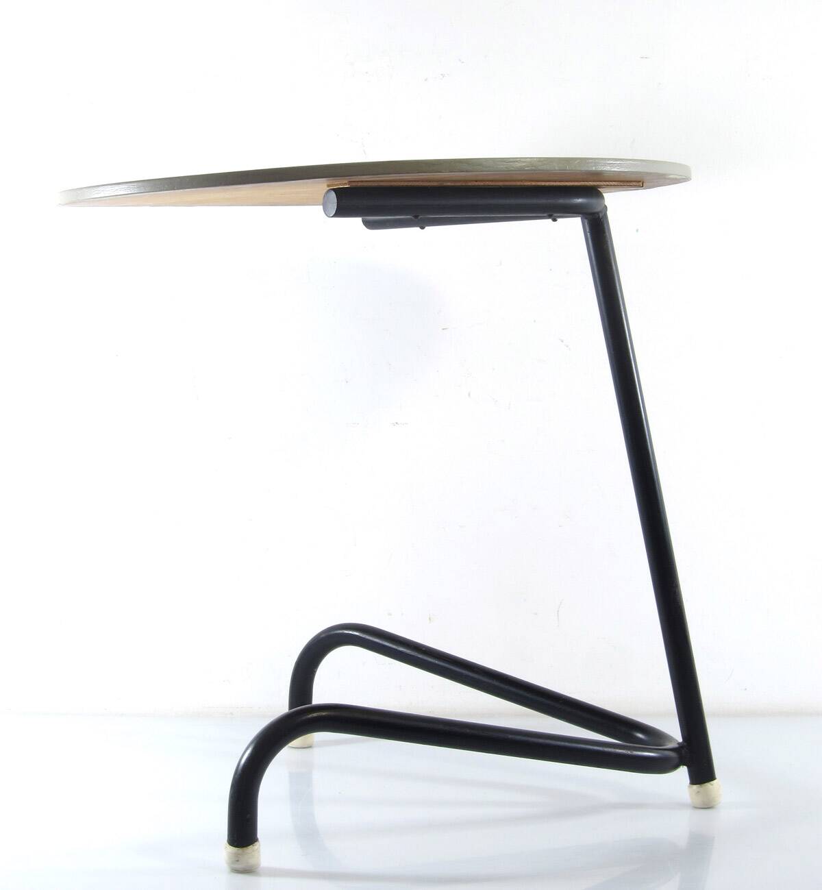 Rare 1950s Pilastro round side table