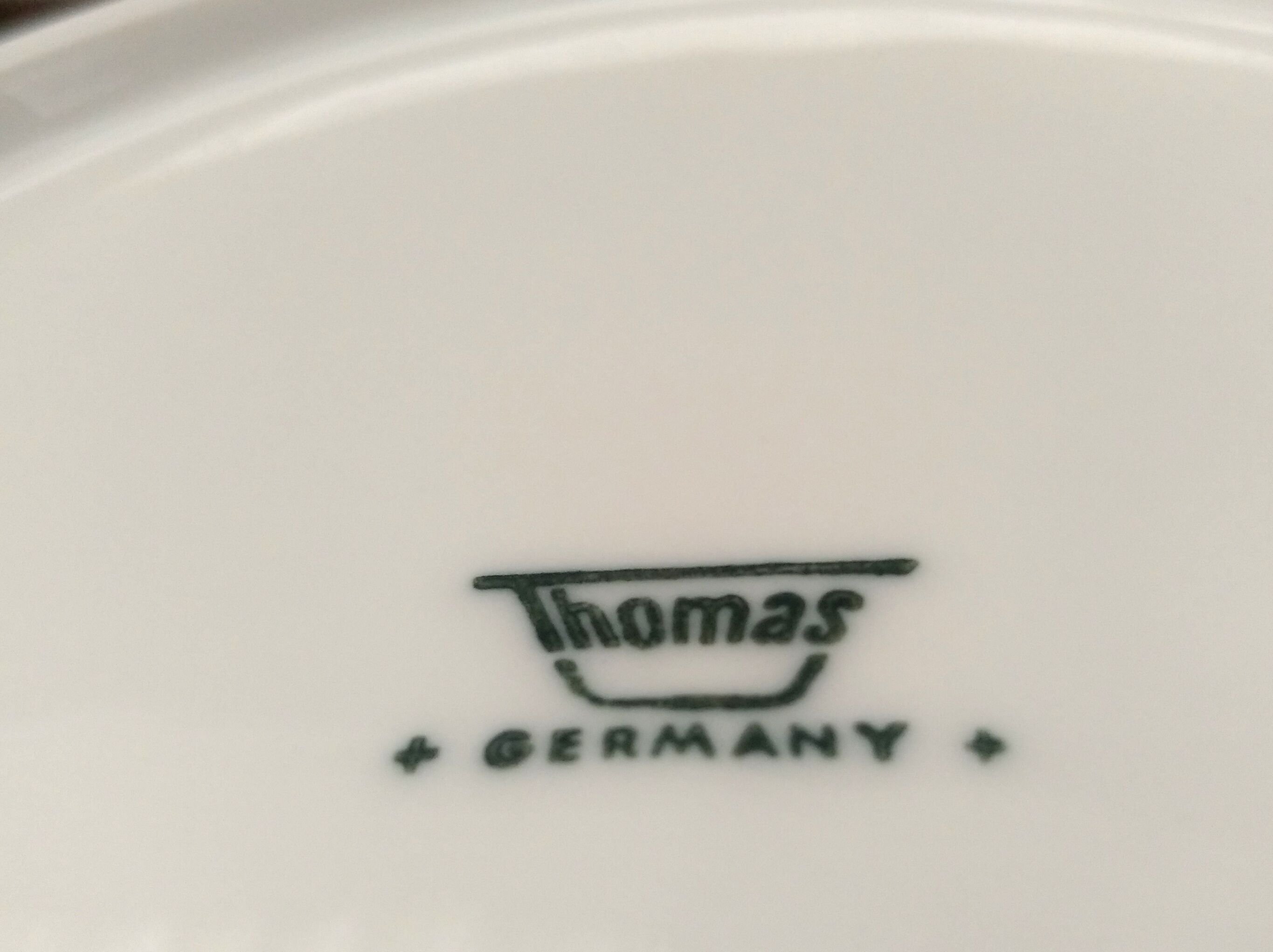 Set of 10 soup plates of the 70 Thomas Germany