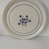 Large round dish K & G Lunéville model Martine