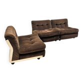 Set of 3 modular armchairs Amanta, Mario Bellini, C&B Italia, 1960s