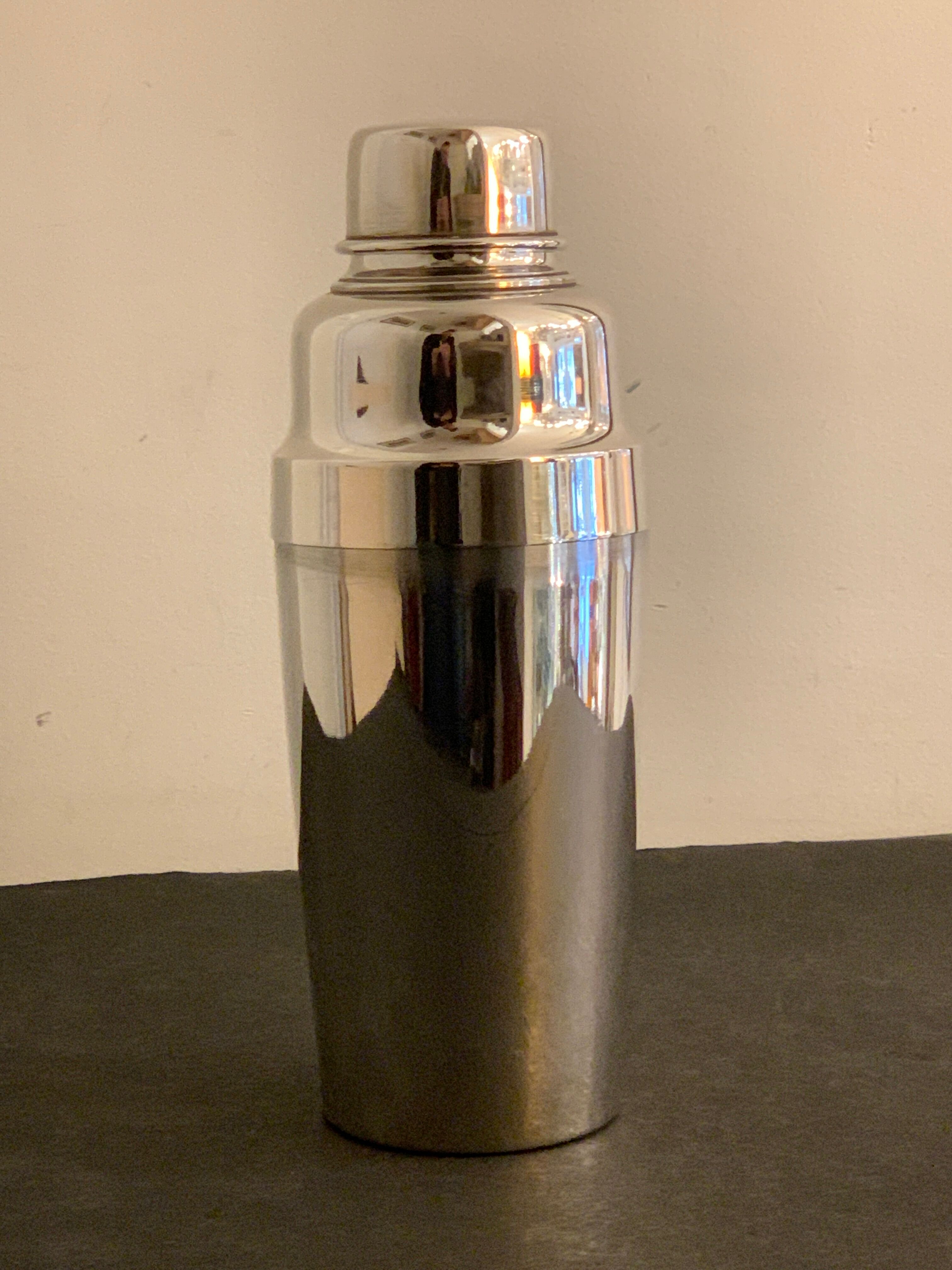 Shaker Christofle in silver metal