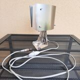 Design lamp, vintage, daum crystal and plexiglass, works - excellent condition-