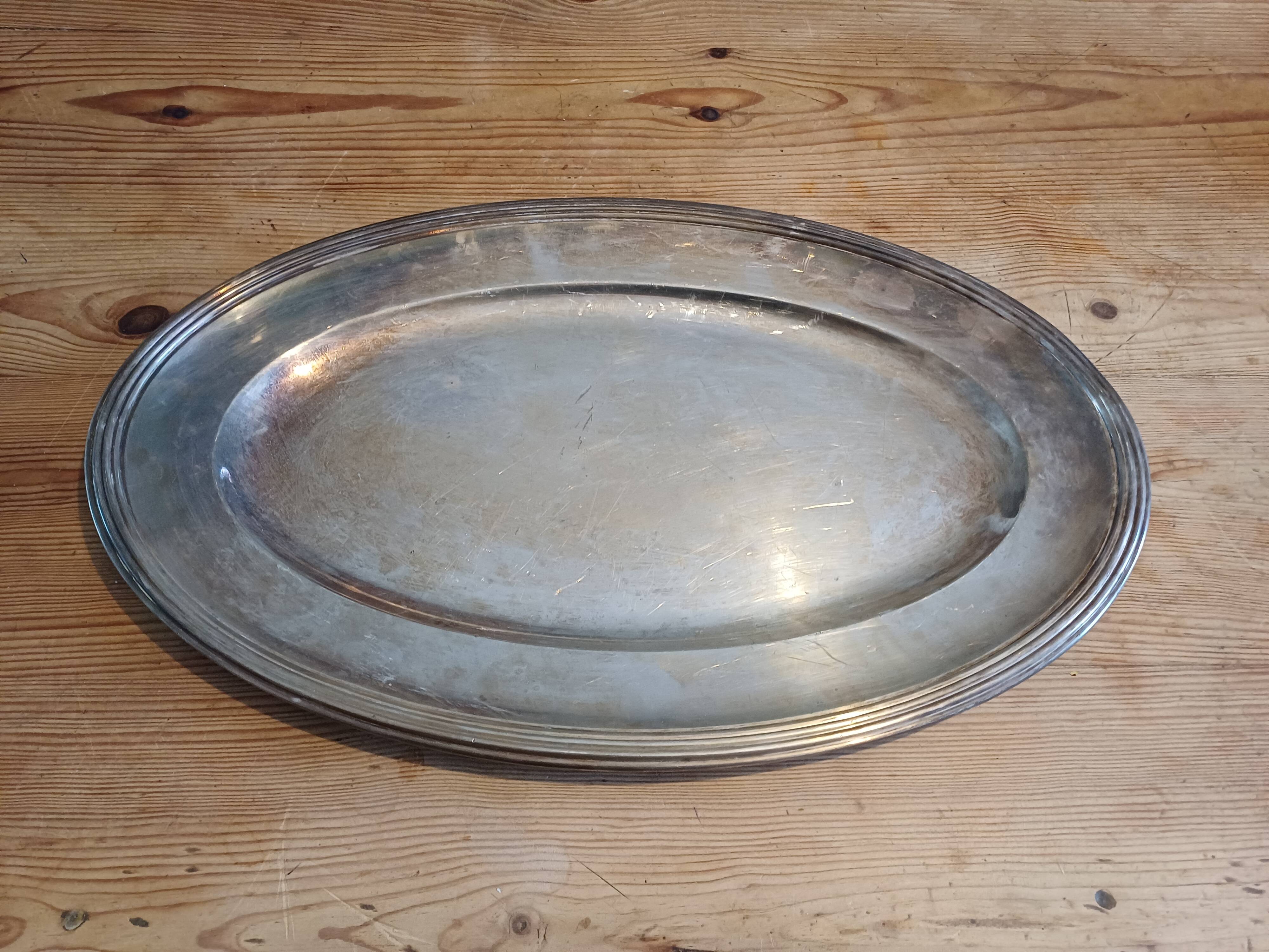 Christofle Silver Metal Dish