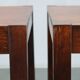 1960s Set of Two Square Side/Coffee Wooden Tables , Denmark