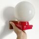 Globe wall lamps 70s