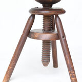 Tabouret d'architecte à vis