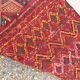Oriental carpet wool entirely handmade 135x71cm