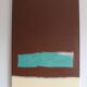 Minimalist abstract painting "garden thoughts"