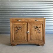 Art Deco buffet from the 1930s in light wood.