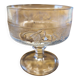 Set of 3 vintage glass dessert bowls - Iconic retro model from Italy