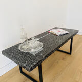 Table basse vintage carreaux