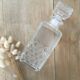 Moulded glass whisky decanter