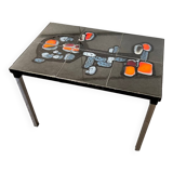 Belarti attribution side table - with tiles - 1960/70's